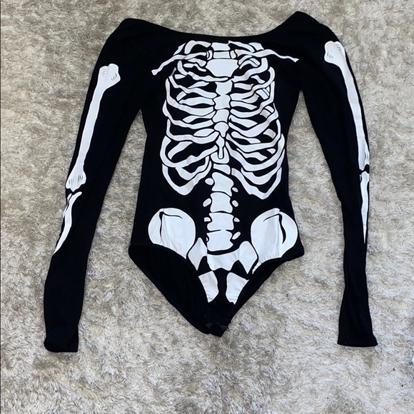 NEVER WORN SKELETON BODY SUIT!!!!!!!!!!!! - Picture 1 of 2